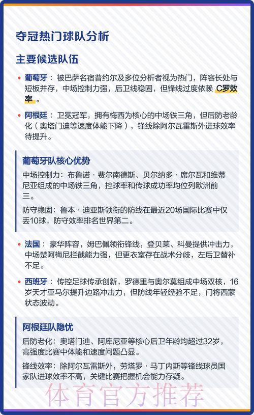全面剖析2026世界杯竞猜热门趋势解读 全面剖析2026世界杯竞猜热门趋势解读