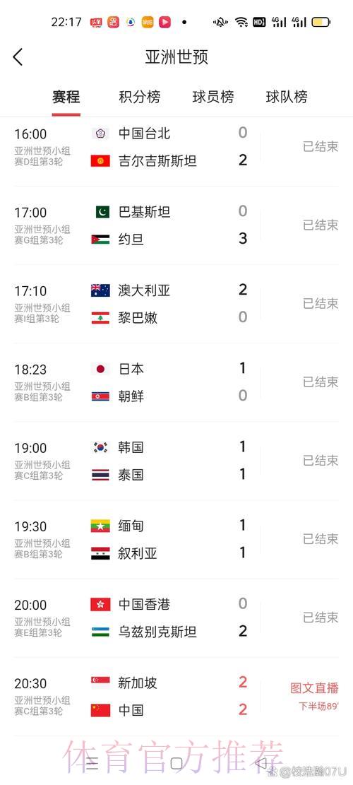 世界杯实时比分查询主流平台入口